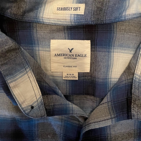 American Eagle flannel button down - Picture 3 of 3